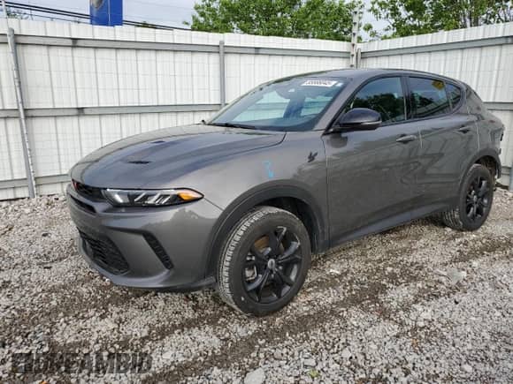 2024 Dodge Hornet GT z VIN ZACNDFANXR3A13103, wystawiony jako Copart lot #55566045 z przebiegiem 10 968 mil mil oraz Szkoda całkowita • Salvage title. Historia ofert i sprzedaży dostępna na DreamBid. Obrazek 1.