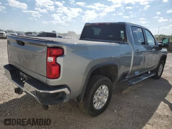 2024 Chevrolet Silverado 3500HD LT with VIN 2GC4YTEY9R1106295, listed as a Copart auction lot 67217095 with 56,626 mi miles and Salvage title. Bid and sale history available at DreamBid. Image 3.