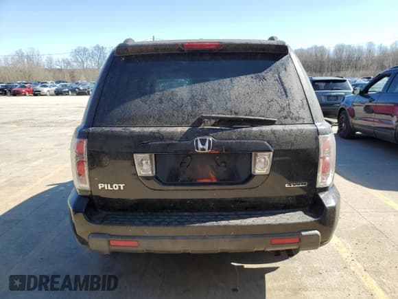 ✅ 2008 Honda Pilot EX-L • VIN: 5FNYF18508B050563 • Lot: 49179925. Listed on Copart with 245,240 mi. Free auction sales archive from the USA and detailed vehicle history report at DreamBid. Image 6.