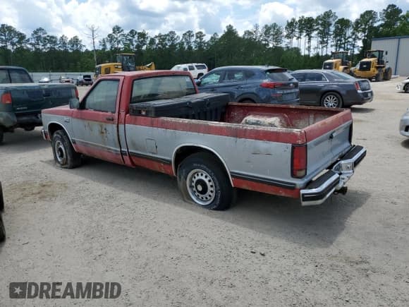 ✅ 1990 Chevrolet S-10 EL X81 • VIN: 1GCCT14Z9L2119676 • Лот: 57671534. Опубликован ранее на Copart с пробегом Не указан. Бесплатный доступ к архиву аукционных продаж из США и подробный отчёт об истории автомобиля на DreamBid. Изображение 2.