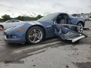 2011 Chevrolet Corvette Z16 Grand Sport 3LT с VIN 1G1YS2DW2B5101773, выставлен на аукционе Copart как лот 60255605 с пробегом 15 451 миль миль и Списание • Salvage title. История ставок и продаж доступна на DreamBid. Изображение 1.
