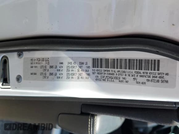 ✅ 2016 Jeep Cherokee Latitude • VIN: 1C4PJMCS4GW103610 • Лот: 58276745. Опубликован ранее на Copart с пробегом 135 868 миль. Бесплатный доступ к архиву аукционных продаж из США и подробный отчёт об истории автомобиля на DreamBid. Изображение 13.