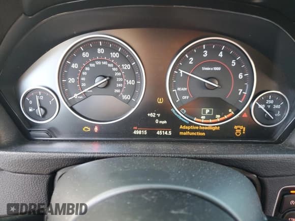 ✅ 2017 BMW 4 Series 430i • VIN: WBA4R7C52HK895799 • Lot: 93554555. Listed on Copart with 49,815 mi. Free auction sales archive from the USA and detailed vehicle history report at DreamBid. Image 9.