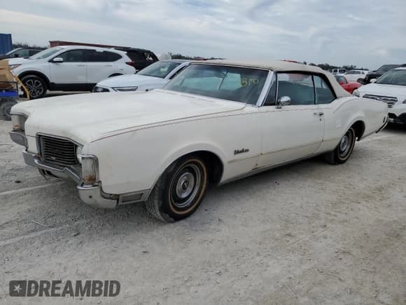 ✅ 1968 Oldsmobile 88 • VIN: 354678E119894 • Lot: 78248324. Listed on Copart with 27,974 mi. Free auction sales archive from the USA and detailed vehicle history report at DreamBid. Image 1.