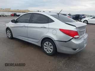 2017 Hyundai Accent SE with VIN KMHCT4AE8HU222503, listed as a IAAI auction lot 43246079 with 72,844 mi miles and . Bid and sale history available at DreamBid. Image 3.