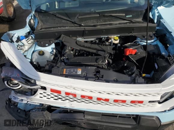 ✅ 2025 Ford Bronco Sport Heritage • VIN: 3FMCR9GN2SRF32907 • Lot: 92289595. Listed on Copart with 289 mi. Free auction sales archive from the USA and detailed vehicle history report at DreamBid. Image 12.