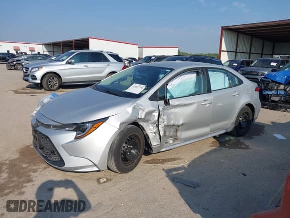 ✅ 2022 Toyota Corolla L • VIN: 5YFDPMAE7NP376416 • Lot: 43267756. Listed on IAAI with 11,871 mi. Free auction sales archive from the USA and detailed vehicle history report at DreamBid. Image 2.