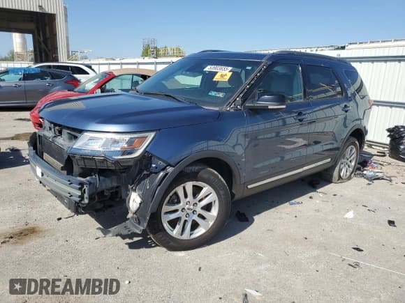 ✅ 2018 Ford Explorer XLT • VIN: 1FM5K8DHXJGC89763 • Лот: 53903655. Опубликован ранее на Copart с пробегом 72 800 миль. Бесплатный доступ к архиву аукционных продаж из США и подробный отчёт об истории автомобиля на DreamBid. Изображение 1.