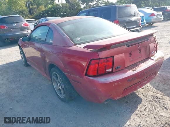 ✅ 2001 Ford Mustang GT Deluxe • VIN: 1FAFP42X31F134867 • Lot: 43024887. Listed on IAAI with Not provided. Free auction sales archive from the USA and detailed vehicle history report at DreamBid. Image 3.