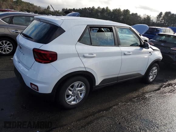 ✅ 2023 Hyundai Venue SE • VIN: KMHRB8A36PU214045 • Lot: 84718684. Listed on Copart with 27,338 mi. Free auction sales archive from the USA and detailed vehicle history report at DreamBid. Image 3.