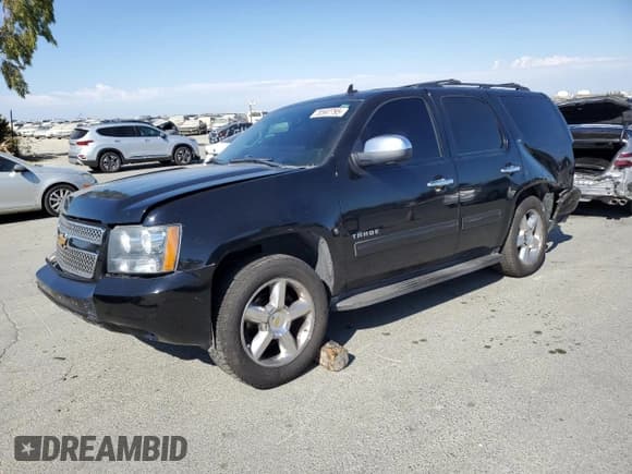 ✅ 2012 Chevrolet Tahoe LT • VIN: 1GNSCBE06CR317597 • Lot: 70597795. Listed on Copart with 178,384 mi. Free auction sales archive from the USA and detailed vehicle history report at DreamBid. Image 1.