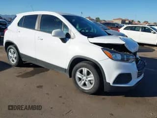 ✅ 2020 Chevrolet Trax LS • VIN: 3GNCJKSBXLL183393 • Lot: 43628511. Listed on IAAI with 133,535 mi. Free auction sales archive from the USA and detailed vehicle history report at DreamBid. Image 1.