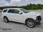 2022 Dodge Durango R/T with VIN 1C4SDHCTXNC101389, listed as a Copart auction lot 58491235 with 37,429 mi miles and Salvage title. Bid and sale history available at DreamBid. Image 4.