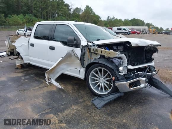 ✅ 2019 Ford F-150 XL • VIN: 1FTEW1C5XKKC88523 • Lot: 43287718. Listed on IAAI with 94,737 mi. Free auction sales archive from the USA and detailed vehicle history report at DreamBid. Image 1.