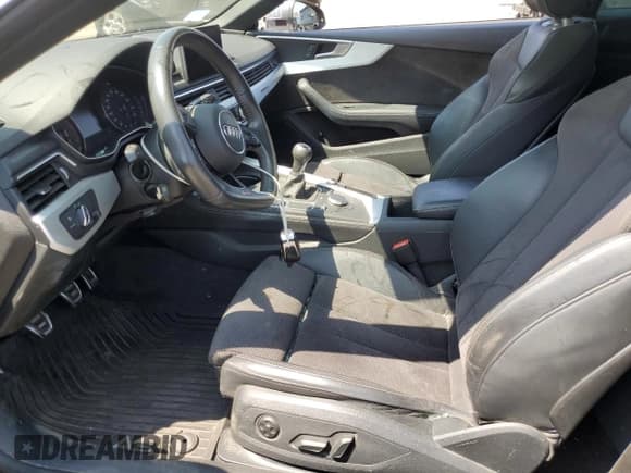 ✅ 2018 Audi A5 • VIN: WAU8NAF53JA100003 • Lot: 68085895. Listed on Copart with 52,526 mi. Free auction sales archive from the USA and detailed vehicle history report at DreamBid. Image 7.