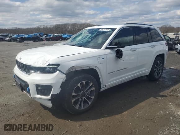 ✅ 2022 Jeep Grand Cherokee Overland • VIN: 1C4RJYD67N8716033 • Lot: 49212335. Listed on Copart with 68,977 mi. Free auction sales archive from the USA and detailed vehicle history report at DreamBid. Image 1.