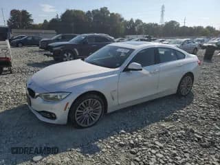 ✅ 2015 BMW 4 Series 428i xDrive • VIN: WBA4A7C52FD415575 • Lot: 81467205. Listed on Copart with 140,129 mi. Free auction sales archive from the USA and detailed vehicle history report at DreamBid. Image 1.
