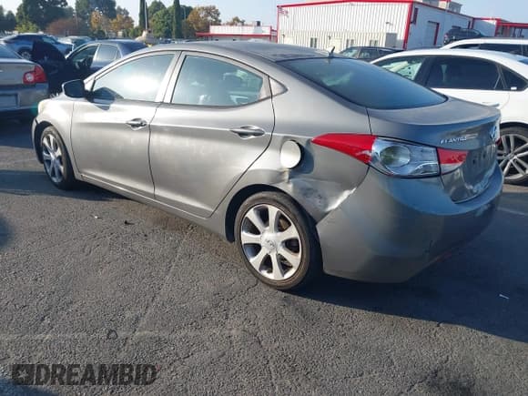 ✅ 2012 Hyundai Elantra GLS • VIN: 5NPDH4AE0CH149477 • Lot: 43529358. Listed on IAAI with 168,138 mi. Free auction sales archive from the USA and detailed vehicle history report at DreamBid. Image 3.