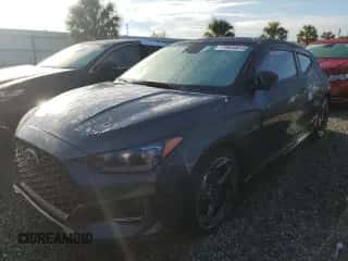 2020 Hyundai Veloster Turbo Ultimate с VIN KMHTH6AB7LU030565, выставлен на аукционе Copart как лот 73949414 с пробегом Не указан миль и Списание • Salvage title. История ставок и продаж доступна на DreamBid. Изображение 1.