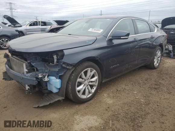 ✅ 2017 Chevrolet Impala LT • VIN: 1G1105S35HU137294 • Лот: 73285884. Опубликован ранее на Copart с пробегом 106 140 миль. Бесплатный доступ к архиву аукционных продаж из США и подробный отчёт об истории автомобиля на DreamBid. Изображение 1.