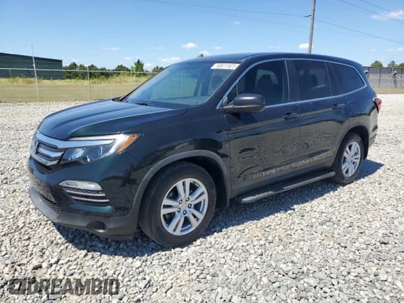 ✅ 2016 Honda Pilot LX • VIN: 5FNYF5H10GB011202 • Лот: 80811925. Опубликован ранее на Copart с пробегом 107 125 миль. Бесплатный доступ к архиву аукционных продаж из США и подробный отчёт об истории автомобиля на DreamBid. Изображение 1.