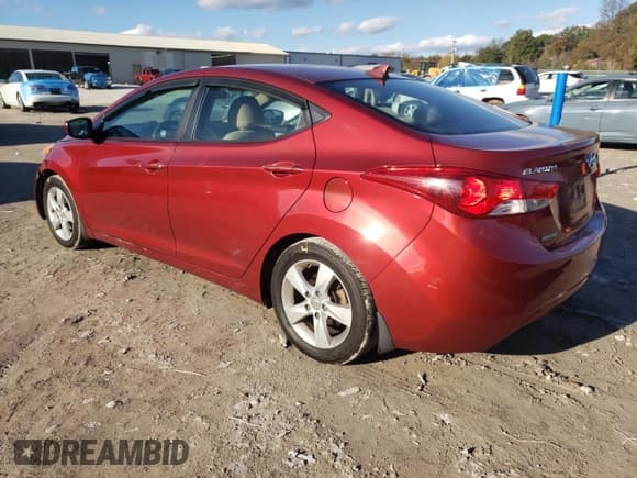 ✅ 2013 Hyundai Elantra GLS • VIN: 5NPDH4AE7DH340220 • Lot: 90479195. Listed on Copart with 201,358 mi. Free auction sales archive from the USA and detailed vehicle history report at DreamBid. Image 2.