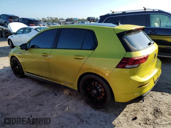 ✅ 2023 Volkswagen Golf GTI 40th Anniversary Edition • VIN: WVW8A7CDXPW154701 • Lot: 73740174. Listed on Copart with Not provided. Free auction sales archive from the USA and detailed vehicle history report at DreamBid. Image 2.