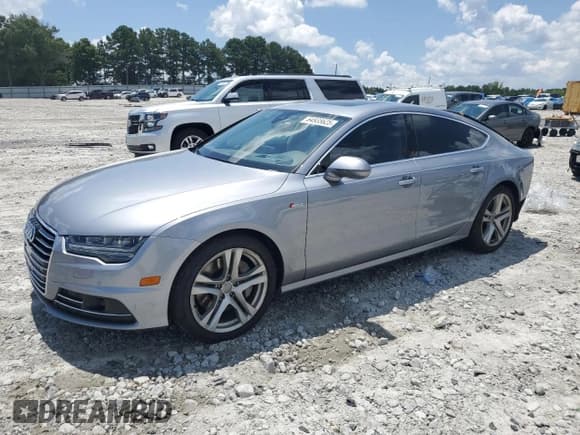 ✅ 2018 Audi A7 Prestige • VIN: WAU23AFC8JN019484 • Lot: 64935625. Listed on Copart with 77,990 mi. Free auction sales archive from the USA and detailed vehicle history report at DreamBid. Image 1.