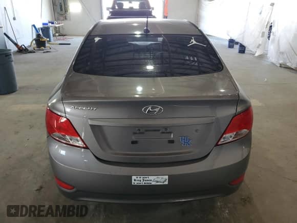 2017 Hyundai Accent SE with VIN KMHCT4AE0HU358432, listed as a Copart auction lot 91069795 with 76,912 mi miles and Salvage title. Bid and sale history available at DreamBid. Image 6.