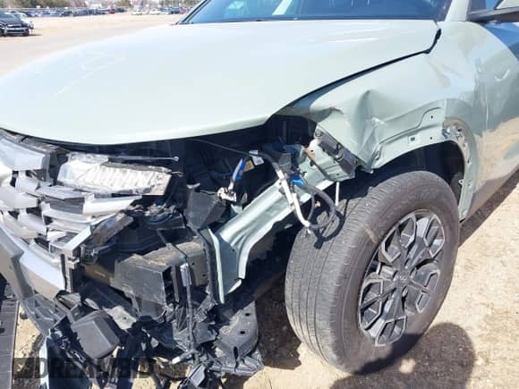 2023 Hyundai Santa Cruz SE with VIN 5NTJA4AE5PH076749, listed as a IAAI auction lot 41279079 with 23,530 mi miles and . Bid and sale history available at DreamBid. Image 6.