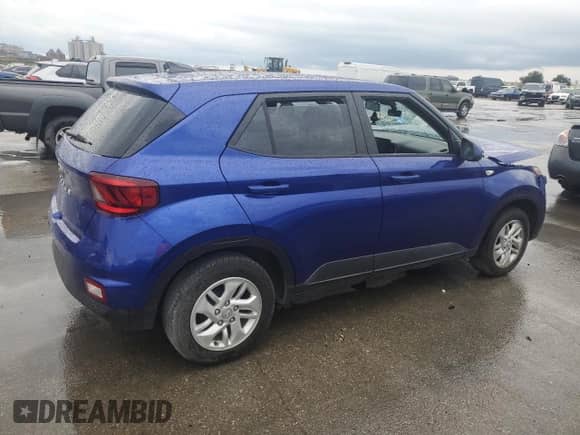 2021 Hyundai Venue SE z VIN KMHRB8A35MU069754, wystawiony jako Copart lot #81769885 z przebiegiem Nie podano mil oraz Szkoda całkowita • Salvage title. Historia ofert i sprzedaży dostępna na DreamBid. Obrazek 3.