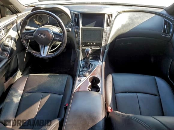 ✅ 2018 Infiniti Q50 Luxe • VIN: JN1EV7AP0JM591858 • Lot: 95150045. Listed on Copart with 92,080 mi. Free auction sales archive from the USA and detailed vehicle history report at DreamBid. Image 8.