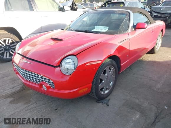 ✅ 2003 Ford Thunderbird Deluxe • VIN: 1FAHP60A13Y110075 • Lot: 43276444. Listed on IAAI with 96,019 mi. Free auction sales archive from the USA and detailed vehicle history report at DreamBid. Image 2.