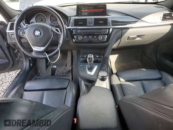 2018 BMW 3 Series 328d xDrive with VIN WBA8J1C55JA379468, listed as a Copart auction lot 80497915 with 84,486 mi miles and Salvage title. Bid and sale history available at DreamBid. Image 8.