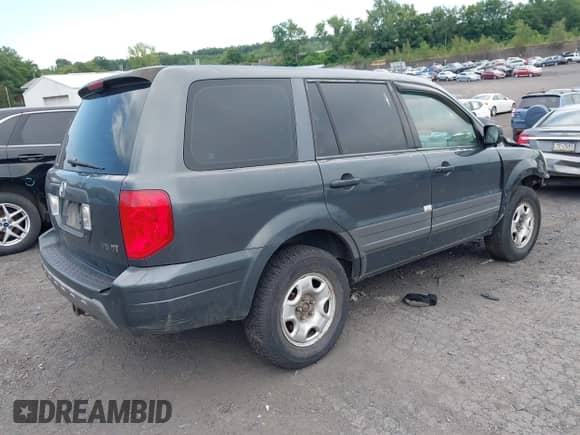2003 Honda Pilot LX with VIN 2HKYF18173H544653, listed as a IAAI auction lot 42687162 with 258,132 mi miles and . Bid and sale history available at DreamBid. Image 4.