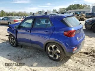✅ 2022 Hyundai Venue SEL • VIN: KMHRC8A37NU148163 • Lot: 46837505. Listed on Copart with Not provided. Free auction sales archive from the USA and detailed vehicle history report at DreamBid. Image 2.