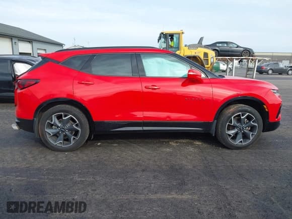 ✅ 2020 Chevrolet Blazer RS • VIN: 3GNKBERS0LS632473 • Lot: 43620262. Listed on IAAI with 81,340 mi. Free auction sales archive from the USA and detailed vehicle history report at DreamBid. Image 13.
