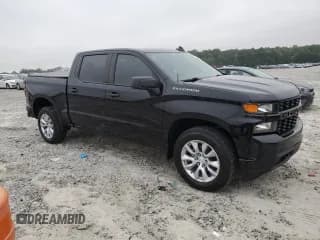 ✅ 2020 Chevrolet Silverado 1500 Custom • VIN: 3GCPWBEF4LG207593 • Lot: 71186824. Wystawiony na Copart z przebiegiem 47 853 mil. Bezpłatny archiwum sprzedaży aukcyjnych z USA i szczegółowy raport historii pojazdu na DreamBid. Zdjęcie 4.
