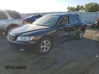 2006 Hyundai Azera SE z VIN KMHFC46F96A073984, wystawiony jako Copart lot #83971205 z przebiegiem 103 588 mil mil oraz Szkoda całkowita • Salvage title. Historia ofert i sprzedaży dostępna na DreamBid. Obrazek 1.