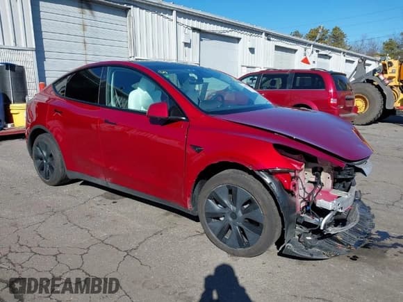 ✅ 2024 Tesla Model Y • VIN: 7SAYGDED4RF161518 • Лот: 41682252. Опубликован ранее на IAAI с пробегом 6 844 миль. Бесплатный доступ к архиву аукционных продаж из США и подробный отчёт об истории автомобиля на DreamBid. Изображение 1.