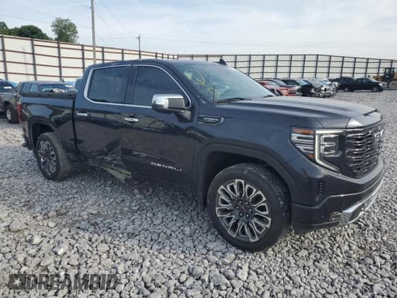 ✅ 2023 GMC Sierra 1500 Denali Ultimate • VIN: 1GTUUHEL4PZ144745 • Лот: 60155495. Опубликован ранее на Copart с пробегом 52 830 миль. Бесплатный доступ к архиву аукционных продаж из США и подробный отчёт об истории автомобиля на DreamBid. Изображение 4.