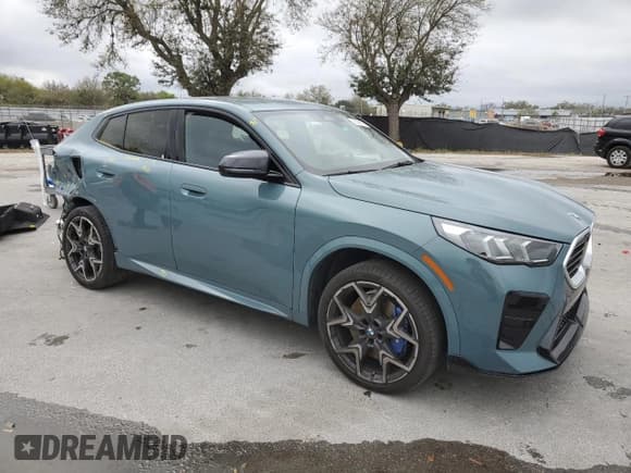 ✅ 2024 BMW X2 M35i • VIN: WBX83GM09R5Y61810 • Lot: 45999675. Listed on Copart with 7,732 mi. Free auction sales archive from the USA and detailed vehicle history report at DreamBid. Image 4.
