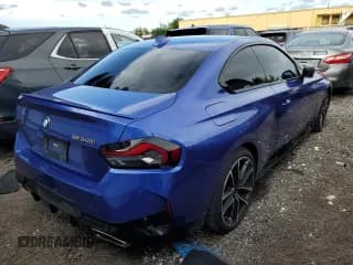 ✅ 2022 BMW 2 Series M240i xDrive • VIN: 3MW53CM09N8C50310 • Lot: 49436413. Listed on Copart with 18,687 mi. Free auction sales archive from the USA and detailed vehicle history report at DreamBid. Image 3.