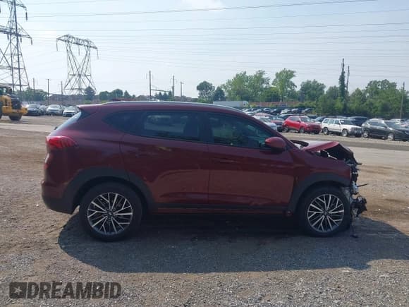 ✅ 2020 Hyundai Tucson Ultimate • VIN: KM8J3CAL3LU197745 • Lot: 42439103. Listed on IAAI with 62,026 mi. Free auction sales archive from the USA and detailed vehicle history report at DreamBid. Image 13.