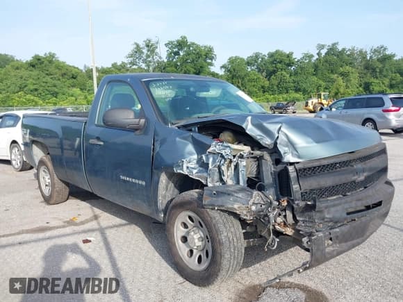 ✅ 2012 Chevrolet Silverado 1500 Work Truck • VIN: 1GCNCPEA0CZ102597 • Lot: 42611444. Listed on IAAI with 58,170 mi. Free auction sales archive from the USA and detailed vehicle history report at DreamBid. Image 1.