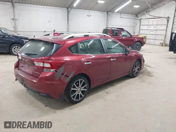 ✅ 2018 Subaru Impreza Limited • VIN: 4S3GTAT67J3743847 • Lot: 43014036. Listed on IAAI with 63,156 mi. Free auction sales archive from the USA and detailed vehicle history report at DreamBid. Image 4.