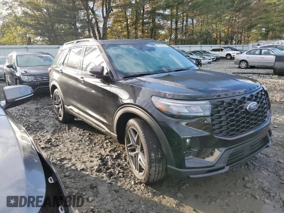 ✅ 2025 Ford Explorer ST • VIN: 1FMWK8GC7SGC61702 • Lot: 87206965. Listed on Copart with Not provided. Free auction sales archive from the USA and detailed vehicle history report at DreamBid. Image 4.