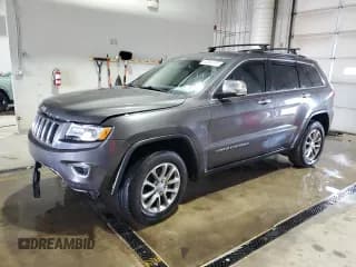 ✅ 2015 Jeep Grand Cherokee Limited • VIN: 1C4RJFBG1FC183627 • Лот: 90084935. Опубликован ранее на Copart с пробегом 151 586 миль. Бесплатный доступ к архиву аукционных продаж из США и подробный отчёт об истории автомобиля на DreamBid. Изображение 1.