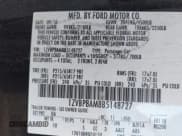 ✅ 2011 Ford Mustang V6 • VIN: 1ZVBP8AM8B5148727 • Lot: 42982170. Listed on IAAI with 124,948 mi. Free auction sales archive from the USA and detailed vehicle history report at DreamBid. Image 9.