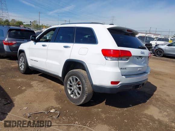 ✅ 2016 Jeep Grand Cherokee Limited 75th Anniversary • VIN: 1C4RJFBG9GC414937 • Лот: 43423981. Опубликован ранее на IAAI с пробегом 143 151 миль. Бесплатный доступ к архиву аукционных продаж из США и подробный отчёт об истории автомобиля на DreamBid. Изображение 3.